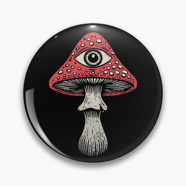 Item preview, Mushroom with Eye Psychedelic Shrooms Mystical designed and sold by ambystomatees.
