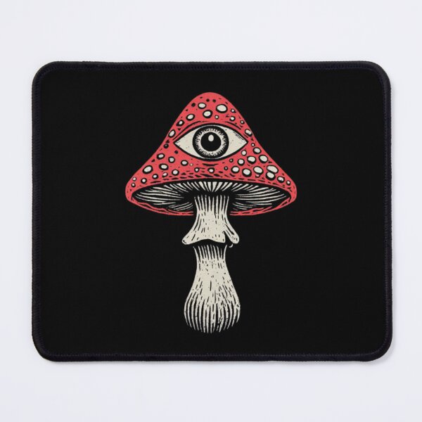Item preview, Mushroom with Eye Psychedelic Shrooms Mystical designed and sold by ambystomatees.