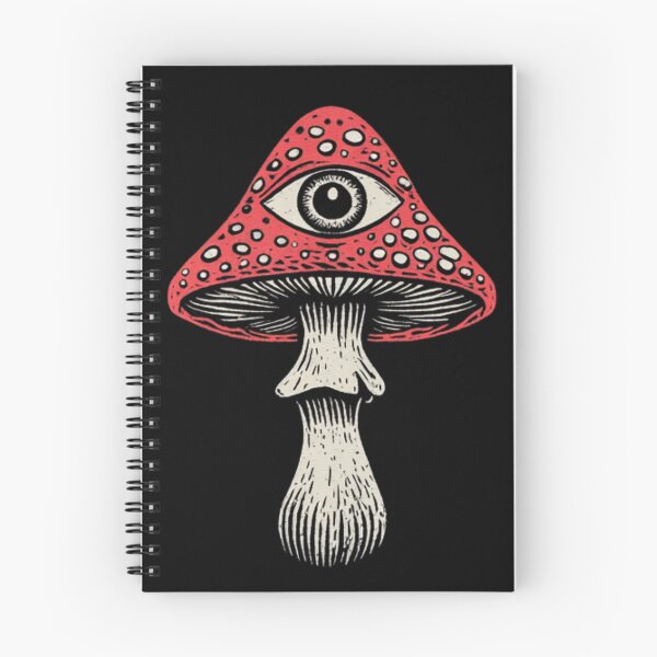 Item preview, Mushroom with Eye Psychedelic Shrooms Mystical designed and sold by ambystomatees.