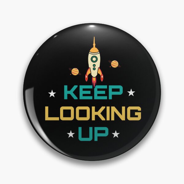 Item preview, Keep Looking Up Cute Space Rocket designed and sold by Jcat7.