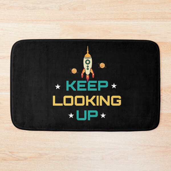 Item preview, Keep Looking Up Cute Space Rocket designed and sold by Jcat7.