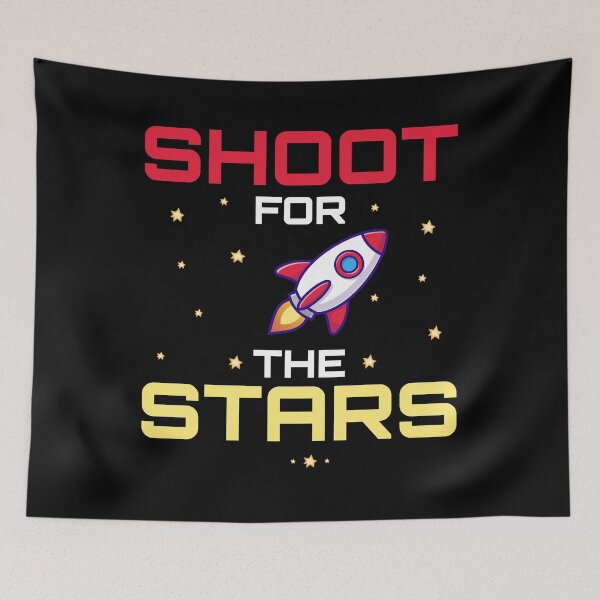 Item preview, Shoot For The Stars Cute Space Rocket designed and sold by Jcat7.
