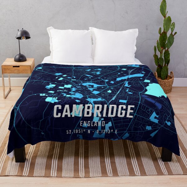 Item preview, Cambridge Midnight City Map designed and sold by HomeLivingCo.