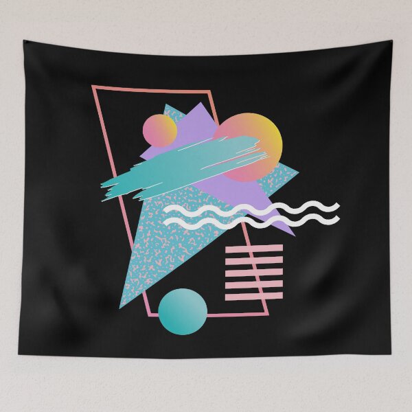 Item preview, 80s Retro Arcade Design - Memphis Pattern 124 designed and sold by GraphicWave.