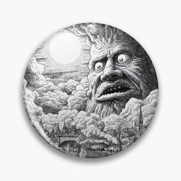 Item preview, Retro Etched Tree Face Dystopia designed and sold by ambystomatees.
