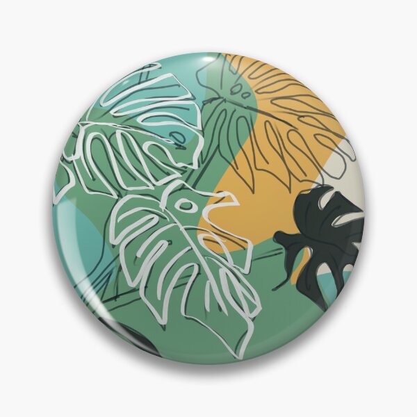 Item preview, Monstera pot block colours designed and sold by MaikatokDesigns.
