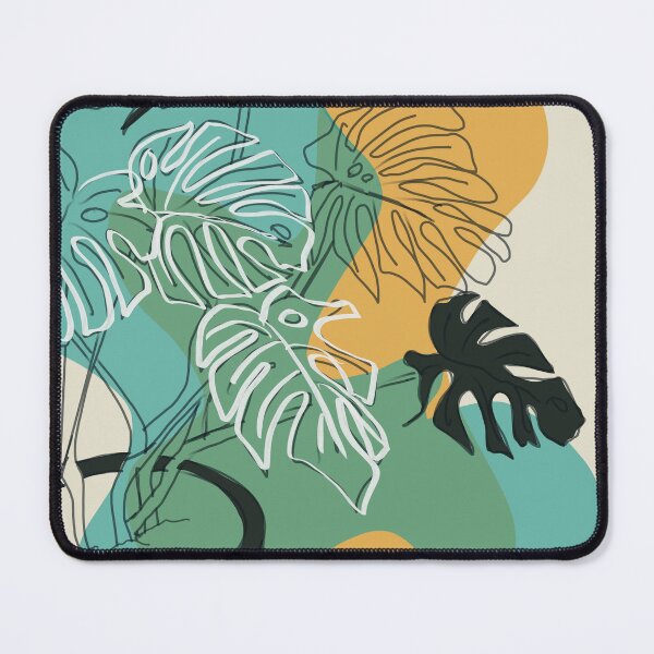 Item preview, Monstera pot block colours designed and sold by MaikatokDesigns.