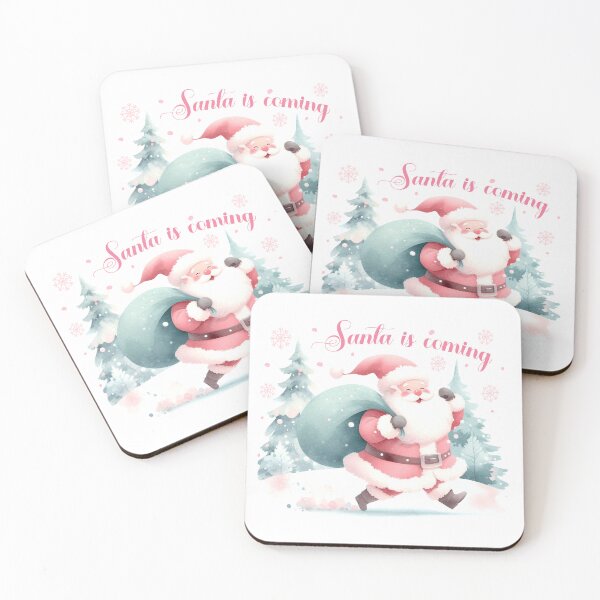 Item preview, Santa is Coming  designed and sold by chicdeboutique.