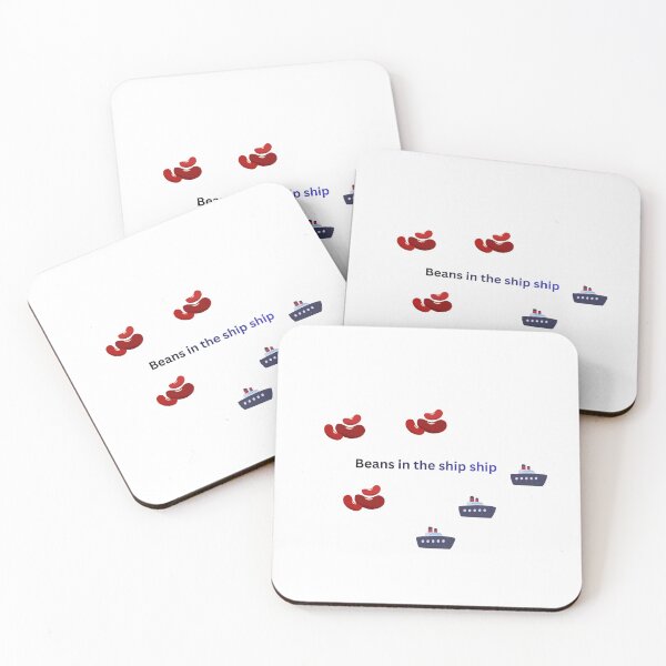 Item preview, Beans in the Ship Ship  designed and sold by Artandthingsj.