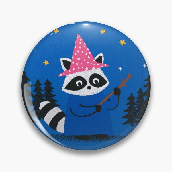 Item preview, Witch Raccoon in the forest designed and sold by xiao xuans.