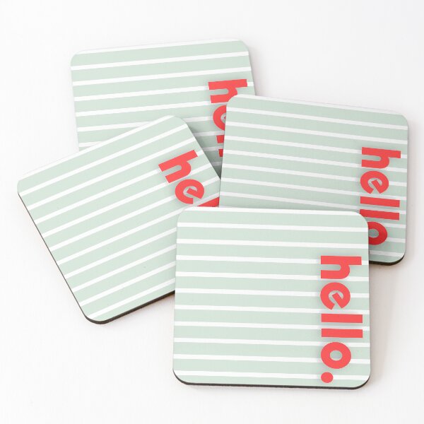 Item preview, Red text design on a striped background designed and sold by BenCoStyle.