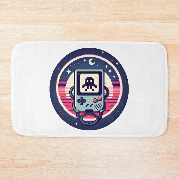 Item preview, Retro Pixel Art Handheld Console with Space Invader Design. designed and sold by The-T-In-Retro.