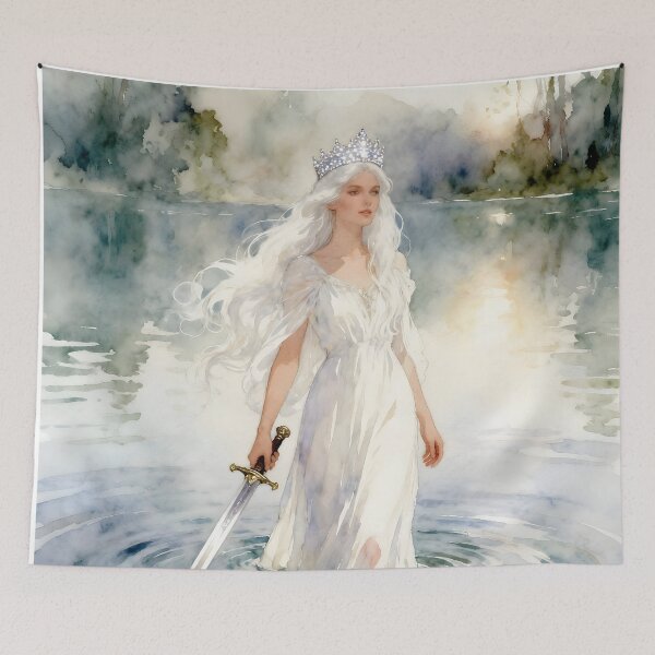 Item preview, Lady of the Lake. Art by Sonia Sarkali designed and sold by SoniaSarkali.