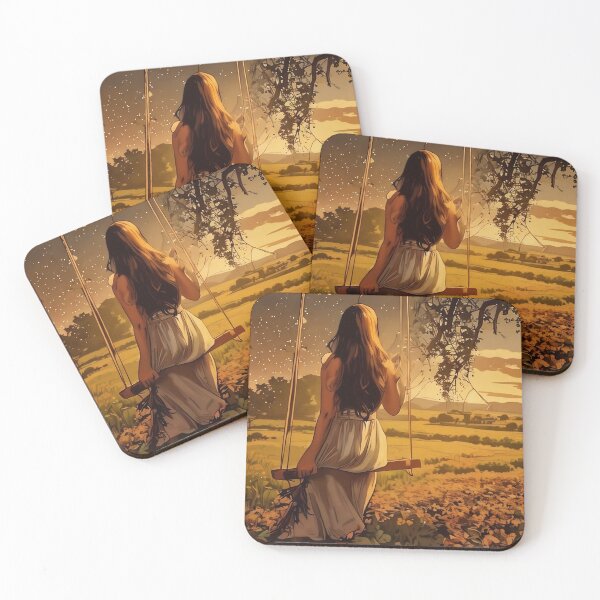 Item preview, Chica en el columpio designed and sold by tomorrowsart.