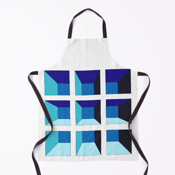 Item preview, Blue Geometric Art Values designed and sold by Lillilia.