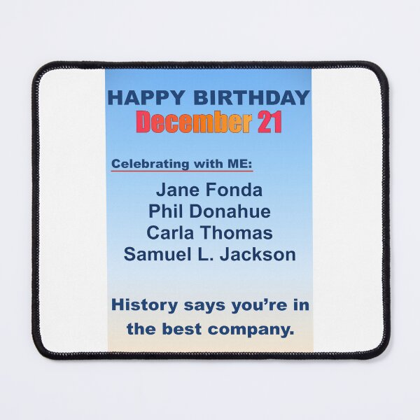 Item preview, December 21 – Famous Americans Celebrating with ME designed and sold by ariksworld.