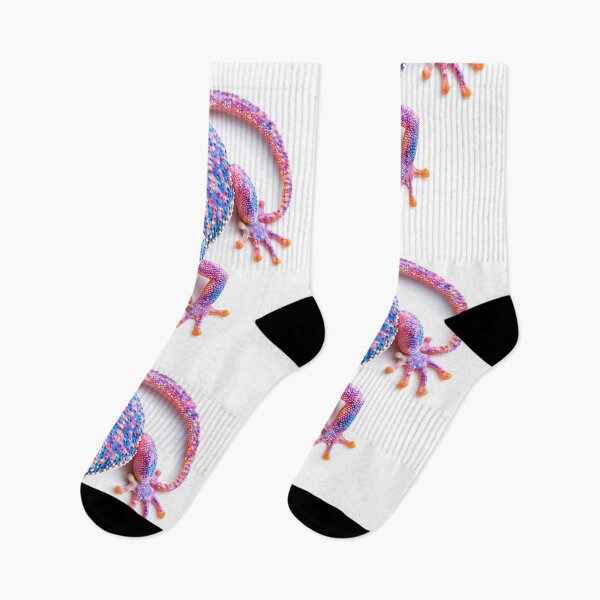 Item preview, Blue Pink Gecko designed and sold by Man-Made-Art.