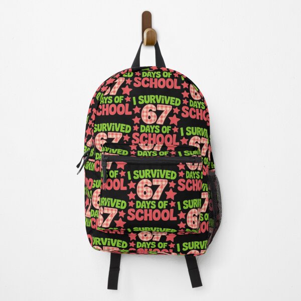 Item preview, I Survived 67 Days of School Funny 67 Meme Teacher Student designed and sold by BLZART.