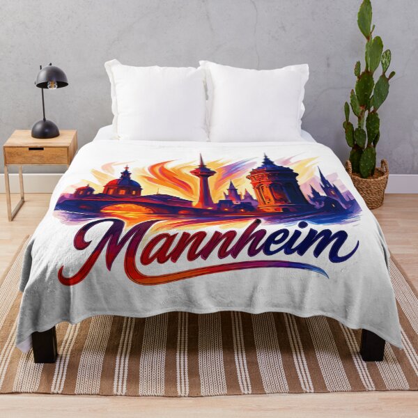Item preview, Mannheim city skyline magnificent Mannem Monnem gift designed and sold by Pineapple-Tree.