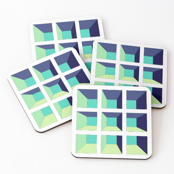 Item preview, Greens Geometric Art Values designed and sold by Lillilia.