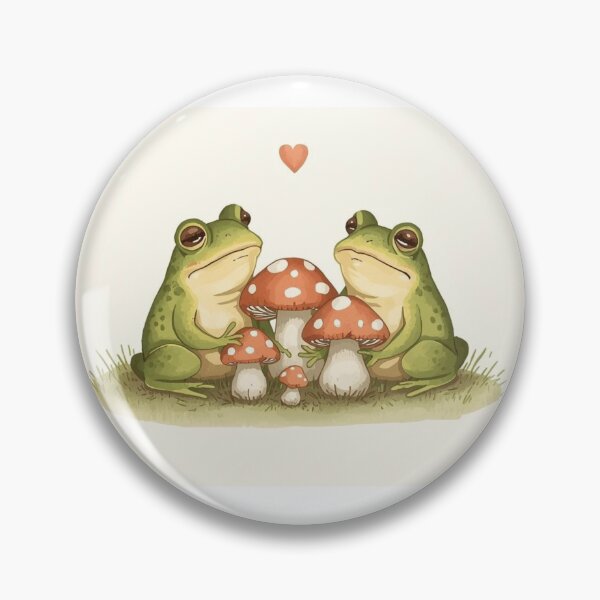 Item preview, Cottage Love: Frogs and Toadstools designed and sold by Low Key Revolt.