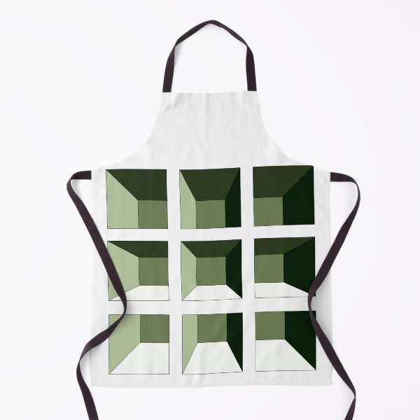 Item preview, Green Geometric Art Values designed and sold by Lillilia.