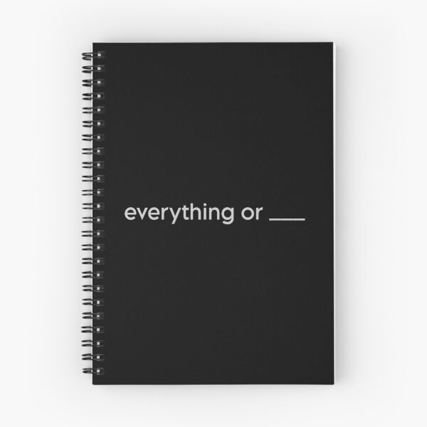 Item preview, Everything or nothing  designed and sold by Smn Blil.
