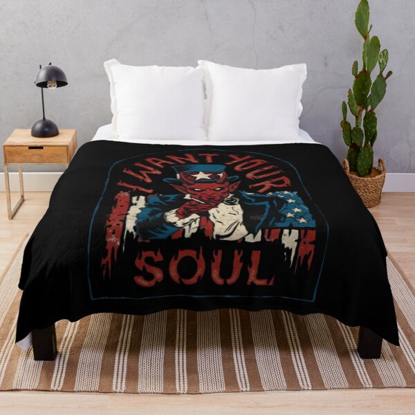 Item preview, I Want Your Soul – Dark Patriotic Devil designed and sold by SidTastic .