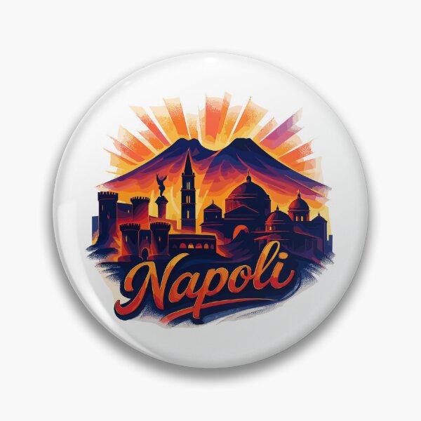 Item preview, Naples City Italy Napoli Silhouette Gift designed and sold by Pineapple-Tree.