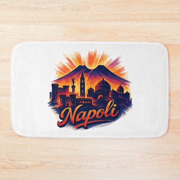 Item preview, Naples City Italy Napoli Silhouette Gift designed and sold by Pineapple-Tree.
