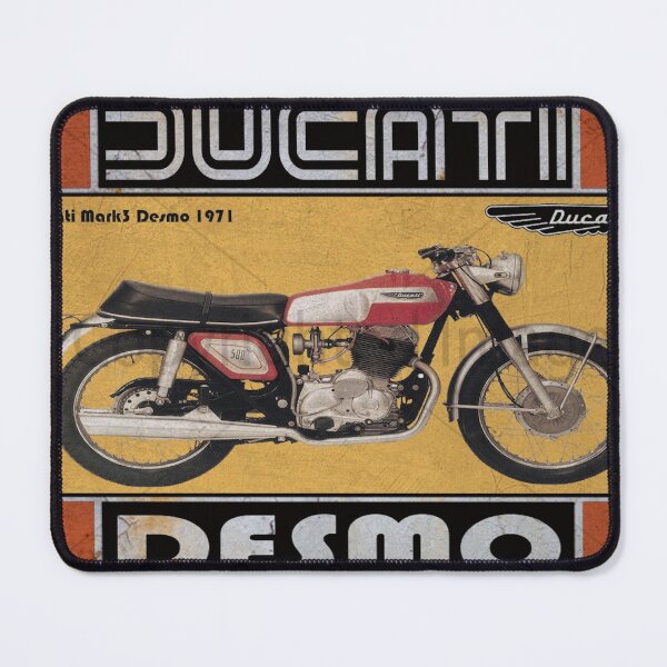 Item preview, 1971 Ducati Desmo - Vintage Italian Motorcycle Poster designed and sold by Road To Track.