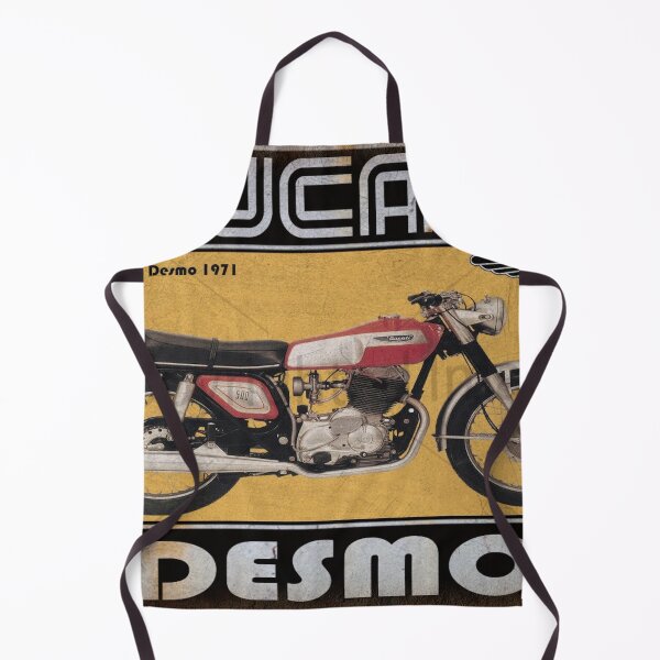 Item preview, 1971 Ducati Desmo - Vintage Italian Motorcycle Poster designed and sold by Road To Track.