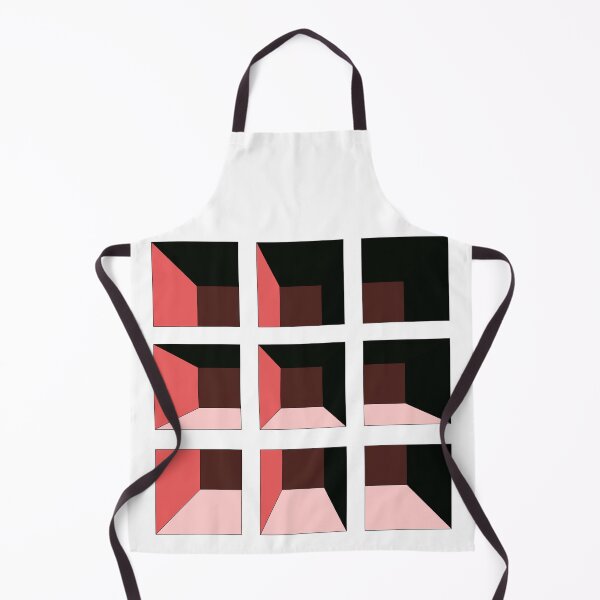 Item preview, Red Geometric Art Values designed and sold by Lillilia.
