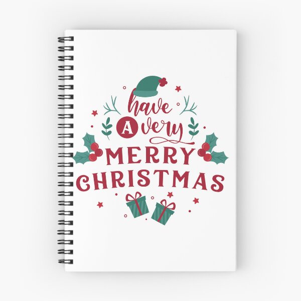 Item preview, Have a Very Merry Christmas Typography Greeting designed and sold by HorizonStores.
