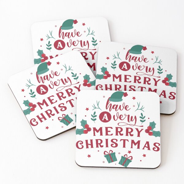 Item preview, Have a Very Merry Christmas Typography Greeting designed and sold by HorizonStores.