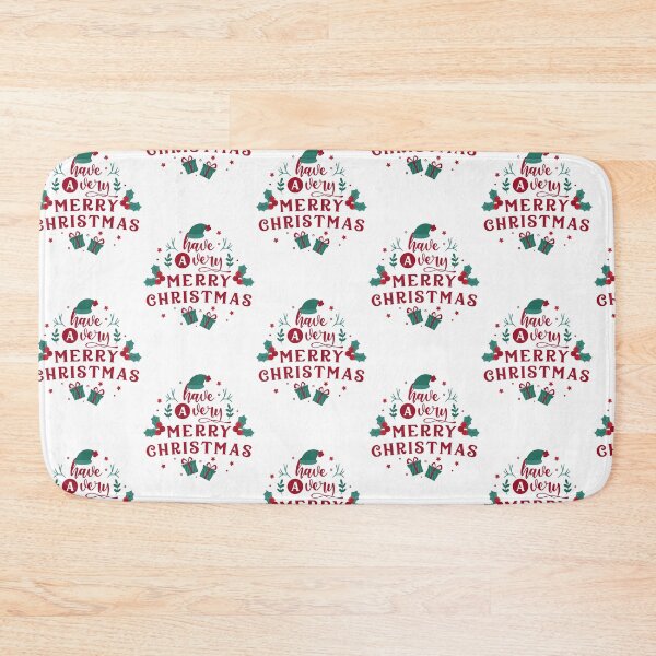 Item preview, Have a Very Merry Christmas Typography Greeting designed and sold by HorizonStores.