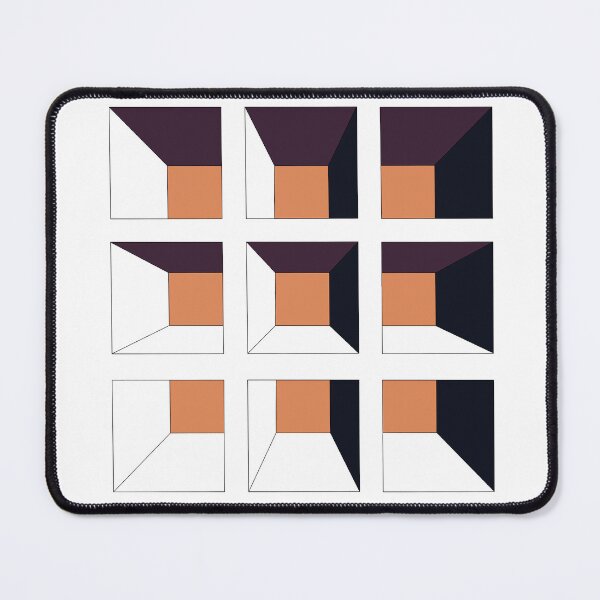 Item preview, Orange Geometric Art Values designed and sold by Lillilia.