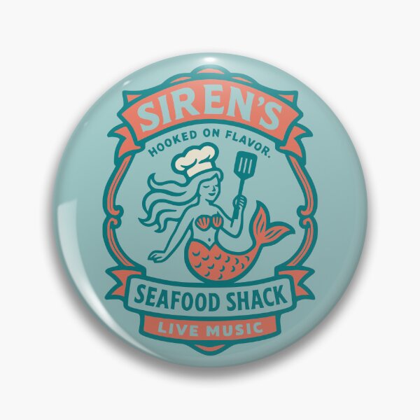 Artikelvorschau, Siren's Seafood Shack entworfen und verkauft von Coconautica.