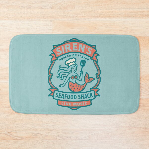 Item preview, Siren's Seafood Shack designed and sold by Coconautica.