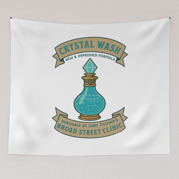 Item preview, Crystal Wash - He Who Fights With Monsters Fantasy Ad designed and sold by NoodlesDoodlez.