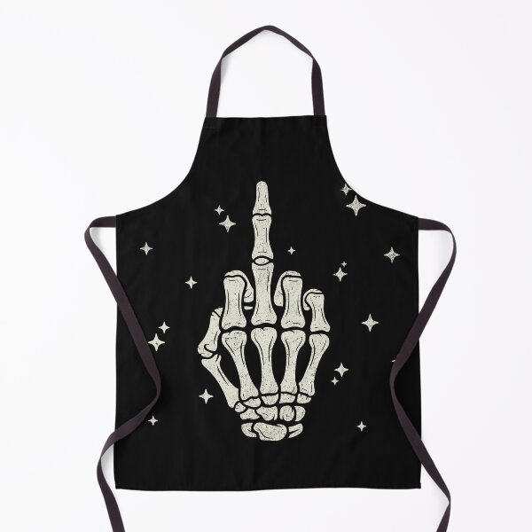 Item preview, Skeleton middle finger – rebellious statement design designed and sold by VariousGoodies.