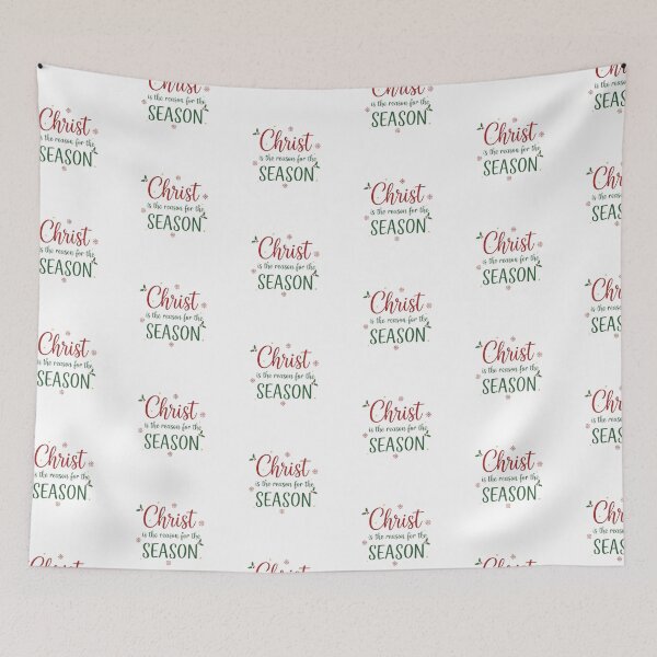 Item preview, Christian is the reason for the season designed and sold by Soli Deo Gloria.