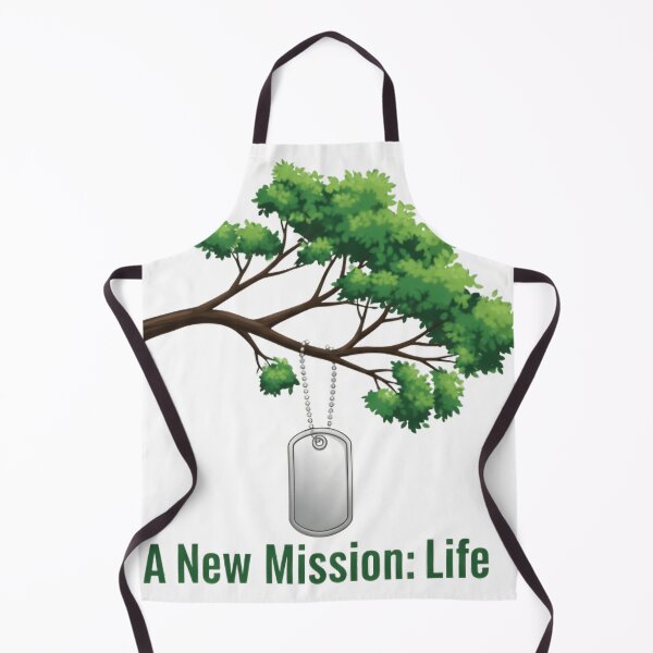 Item preview, Veteran's New Mission: Life T-Shirt | Symbolic Tree of Life & Dog Tag Tee designed and sold by Whispering Colors.