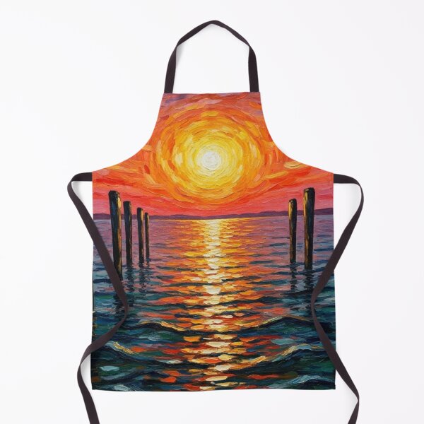 Item preview, Walk in Light - PNW Sunset - Port Townsend - Painting Style designed and sold by Alaska Magick.