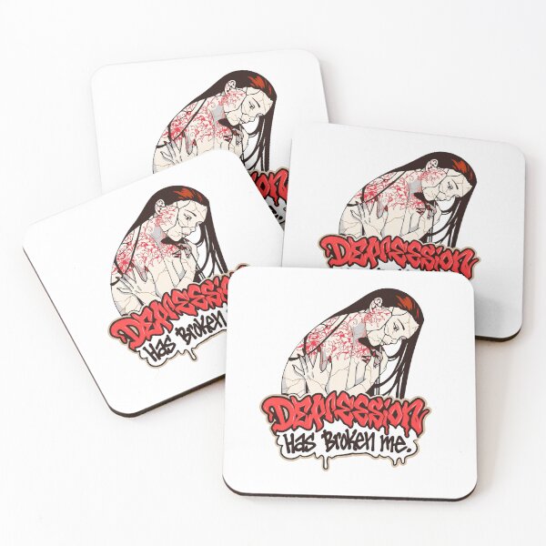 Item preview, Depression Has Broken Me designed and sold by ANIKO STORE.
