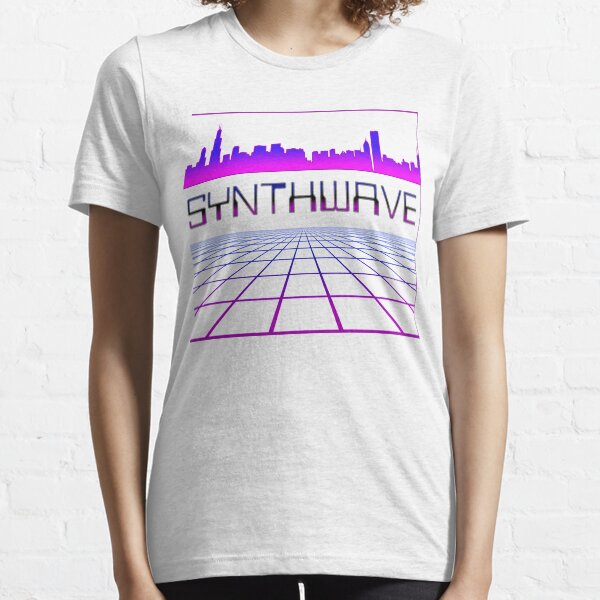 Synthwave, Retrowave Design For The Eighties Music Lovers Essential T-Shirt