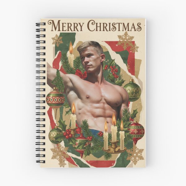 Item preview, Retro Gay Pride Christmas Card designed and sold by Atlas Kai.