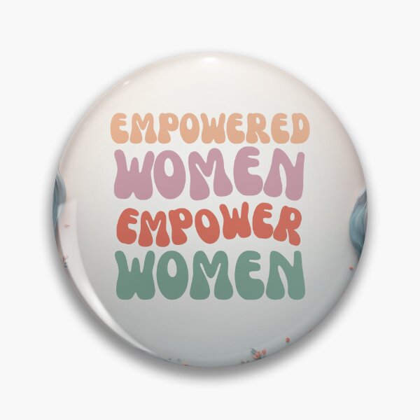 Item preview, Empowered Women Empower Women – Floral Inspirational Quote designed and sold by Made-by-Aeris.