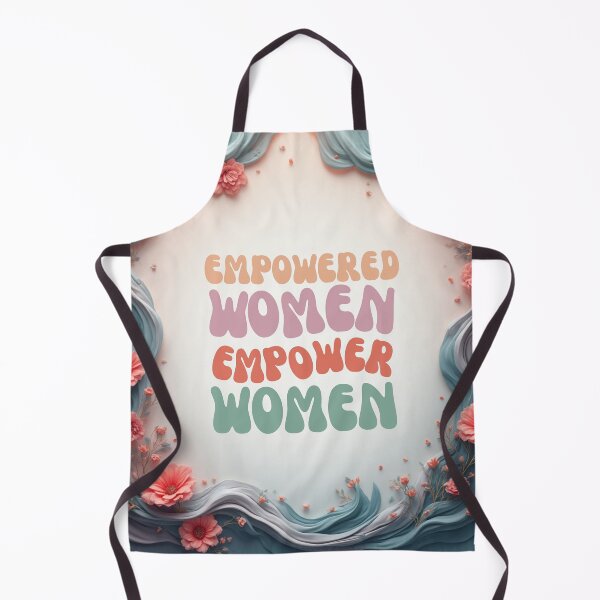 Item preview, Empowered Women Empower Women – Floral Inspirational Quote designed and sold by Made-by-Aeris.