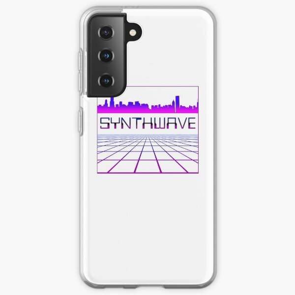 Synthwave, Retrowave Design For The Eighties Music Lovers Samsung Galaxy Soft Case